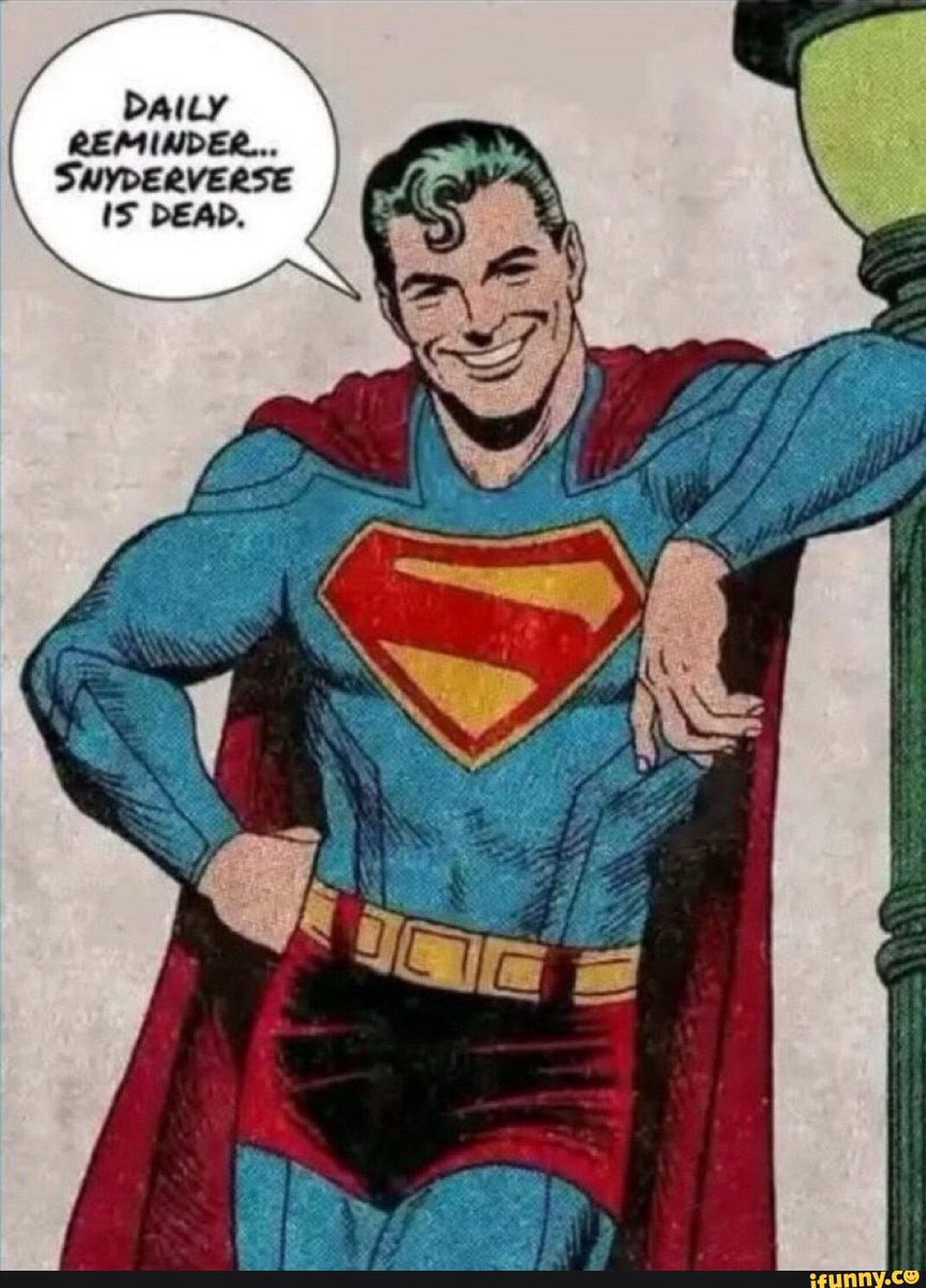 XTREMIST101's tweet image. #RestoreTheSnyderVerse