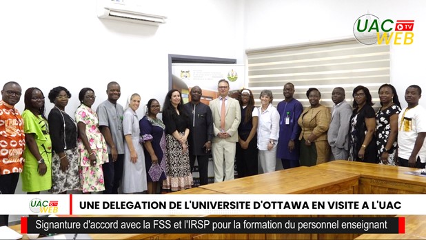 UNE DÉLÉGATION DE L’UNIVERSITÉ D’OTTAWA EN VISITE À L’UAC
 youtu.be/5VraLCL3PKY?si… via <a href="/YouTube/">YouTube</a>