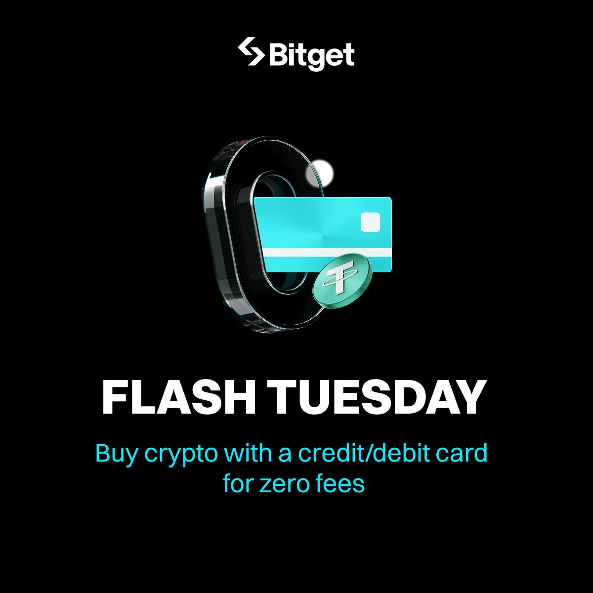 Every Tuesday, enjoy 0️⃣-fee crypto purchases using your local fiat  currency with a credit or debit card! 📆 Every Tuesday 6:00 PM – Wednesday  6:00 PM (UTC+8) Buy Crypto Now: https://t.co/oJaIq78Yxh