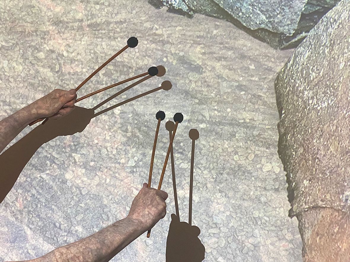 Happy Places Audio Visual Jam - 4 improvisatory musicians – John Phillips, Pauline Black, Colin Black and Gemma McGregor delivering two day-long improvisatory performances in the gallery installation.
Sat 7 June 10.30–16.30
Sat 14 June 10.30–16.30
Drop-in Free

#PierArtsCentre