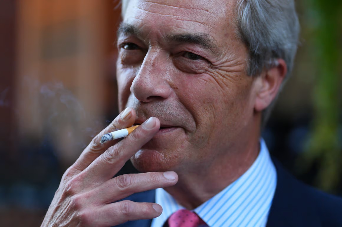 Like Nigel Farage is a Scumbag

#FarageRiots