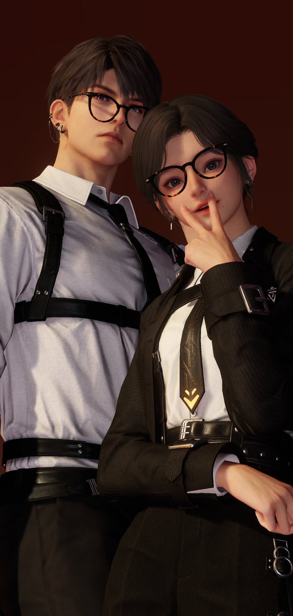 kts01Y's tweet photo. 主人公ちゃん一緒に👓️👓️ https://t.co/LPuvsdkjtl