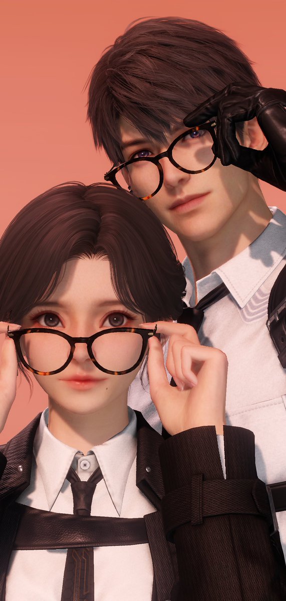 kts01Y's tweet photo. 主人公ちゃん一緒に👓️👓️ https://t.co/LPuvsdkjtl