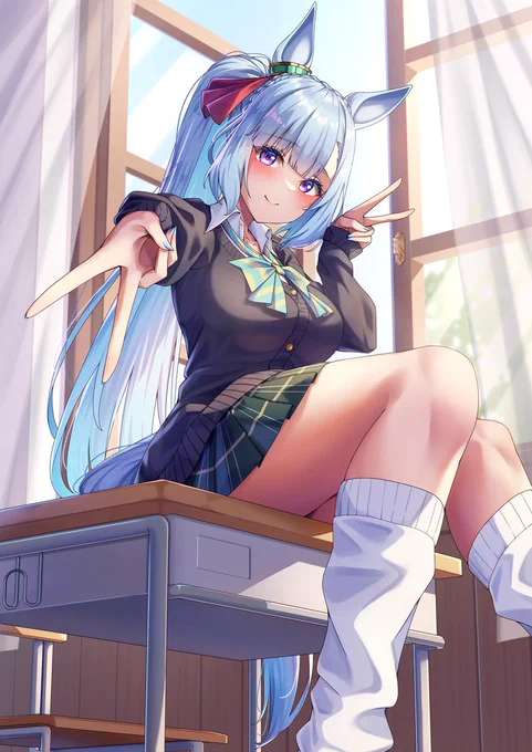 ギャルなメジロアルダンさん好き#ウマ娘 