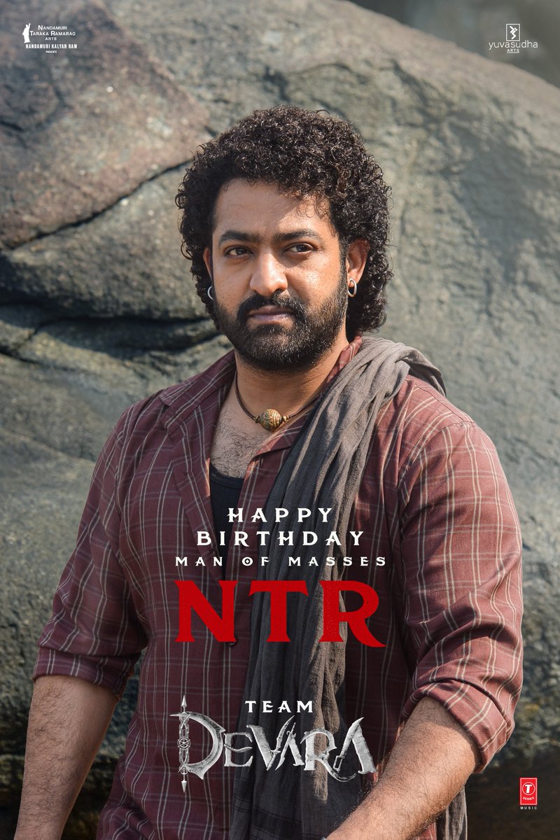 Wishing our #Devara <a href="/tarak9999/">Jr NTR</a> a very Happy Birthday 🤗

May you continue to receive all the HAILS and a MASSIVE SEA OF LOVE ❤️

#HappyBirthdayNTR