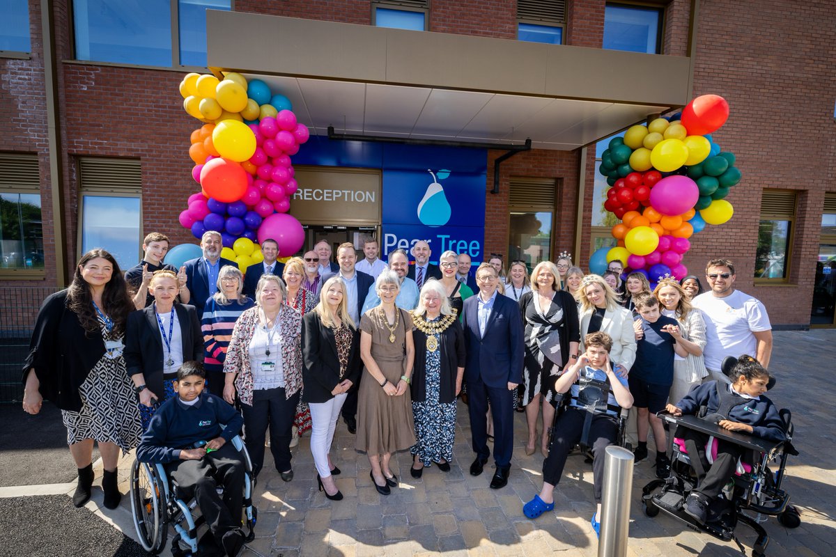 StockportMBC's tweet photo. 🎉 Pear Tree School has opened in Stockport, offering 133 much-needed SEND places in a state-of-the-art facility! A huge step forward for inclusive education. 💙👏

🔗 https://t.co/ovbALPyD7n

#Stockport #SEND #InclusiveEducation #PearTreeSchool https://t.co/aLwpJQpKmk