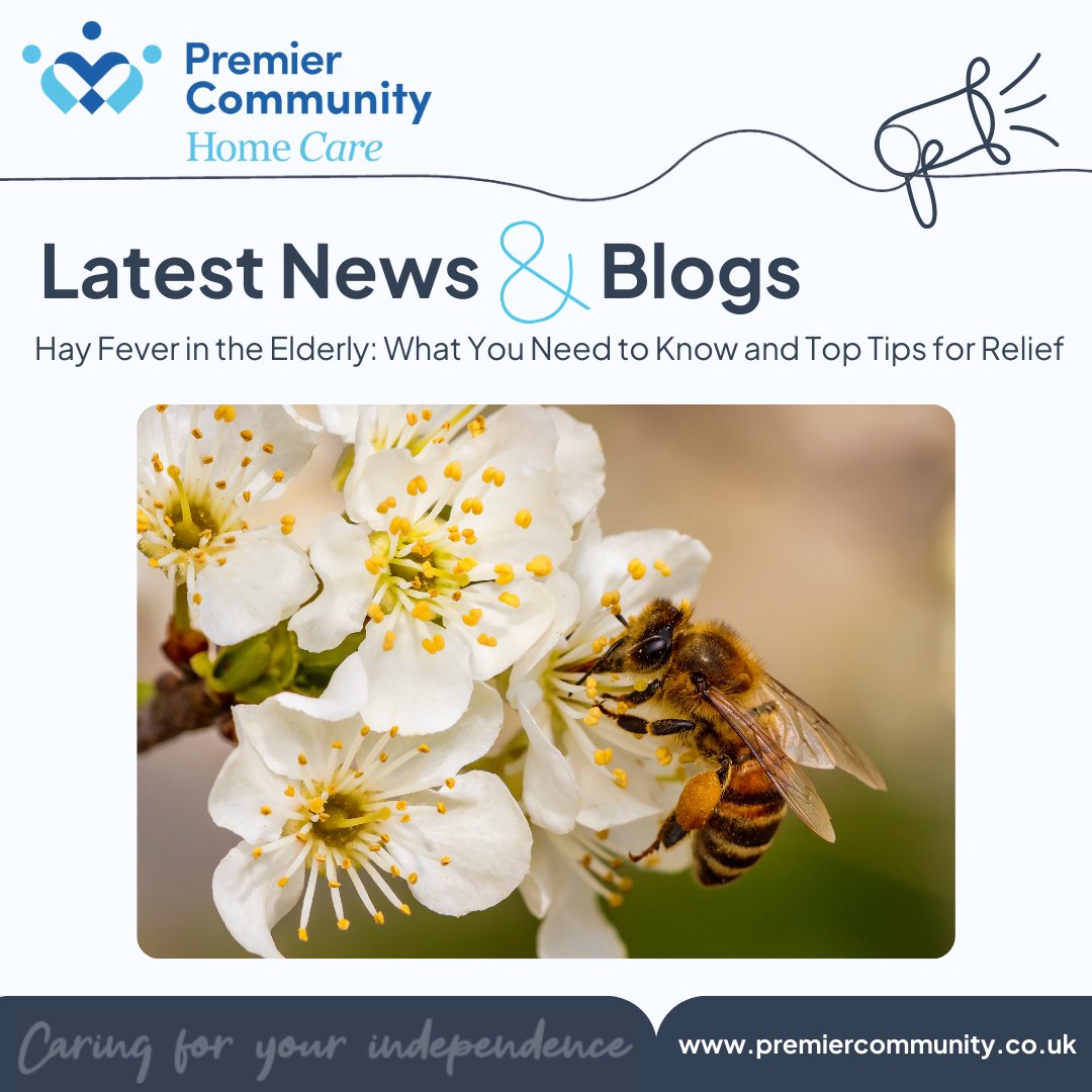 PremCommunity's tweet photo. Visit the link to learn the importance of why Hay Fever matters more as we age, along with our simple and effective ways to reduce your symptoms!💙 https://t.co/xjP4xAaZwk https://t.co/PpeH0KtOCX