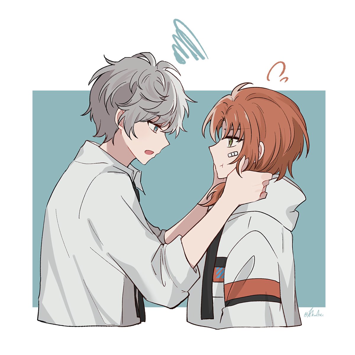 また怪我をしてる

#いずレオ #あんさんぶるスターズ