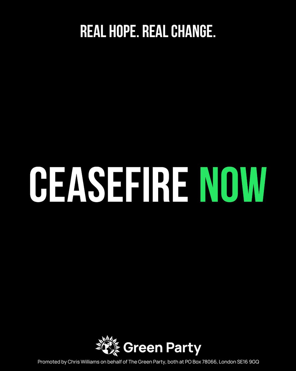 TheGreenParty's tweet photo. The Govt says it will take 'concrete action' if Israel does not stop its attack on Gaza and end restrictions on aid.

The time for action is now. The UN has warned that 14,000 babies in Gaza could die in the next 48 hours.

End arms sales. Impose sanctions. Recognise Palestine. https://t.co/rklPQwvmEN