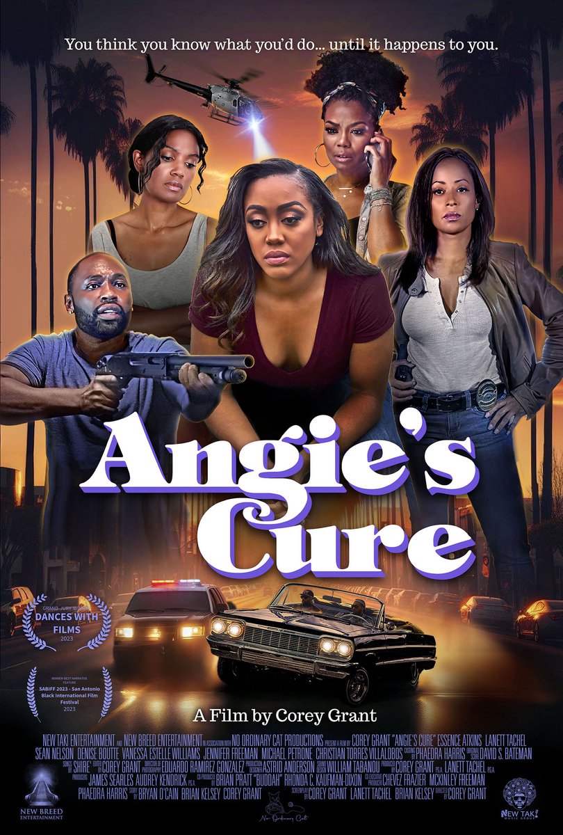 My latest movie “Angie’s Cure” now streaming on TUBI in the most popular section .  Watch Angie’s Cure! #tubi #tubimovies