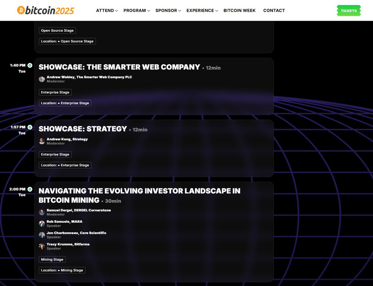 If you are in Vegas for The Bitcoin Conference next week please come along  at 13:40 on Tuesday 27 May to see Andrew Webley, our CEO @asjwebley, on the  Enterprise Stage. https://t.co/rP789QdYaM