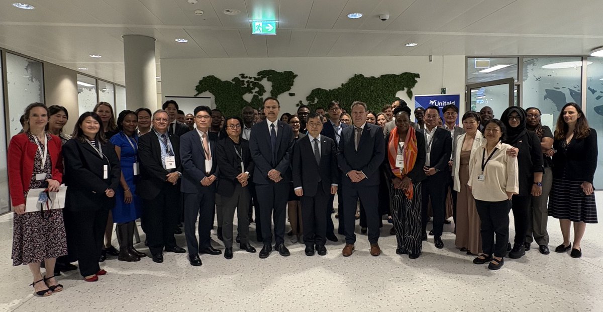 Thanks to our partners Govt of the Republic of South Korea &amp; <a href="/UNITAID/">Unitaid</a> for today’s event. Great turnout &amp; one key message - accelerating #healthinnovation is the way forward. As Dr. <a href="/LucicaDitiu/">Lucica Ditiu</a> said, “we are living in very different times and we have to be innovative. <a href="/MOFAkr_eng/">MOFA</a>
