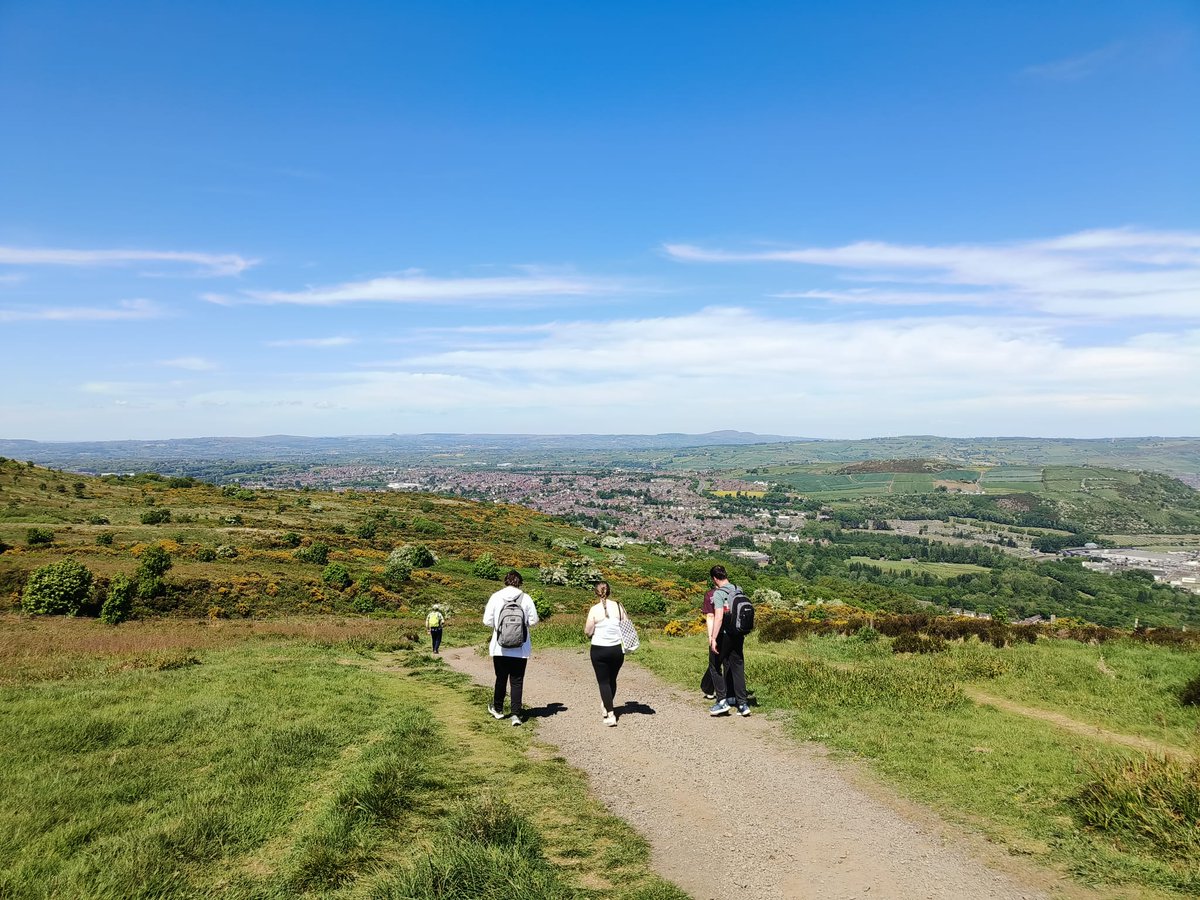 qublawsrn's tweet image. The SRN Stroll Club took a refreshing weekend walk to Cavehill! Great conversations, scenic views, and some much-needed fresh air. 🌿🥾
#PhDLife #StrollClub #Cavehill #Wellbeing #CommunityWalks #PhDCommunity #BelfastViews #SRN