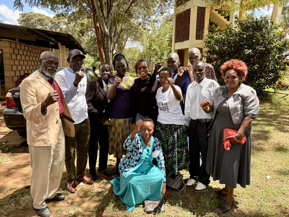 Nasike Claire Akello (@missnasike) on Twitter photo Sitting in court today, listening to the court proceedings on the seed and plant varieties act.
I am so proud of having started this piece of work while at <a href="/Greenpeaceafric/">Greenpeace Africa</a>
Kenyan farmers must be seed sovereign. Right to seed is a human right. #seedsovereignty <a href="/MichaelFakhri/">Michael Fakhri</a> Sitting in court today, listening to the court proceedings on the seed and plant varieties act.
I am so proud of having started this piece of work while at <a href="/Greenpeaceafric/">Greenpeace Africa</a>
Kenyan farmers must be seed sovereign. Right to seed is a human right. #seedsovereignty <a href="/MichaelFakhri/">Michael Fakhri</a>
