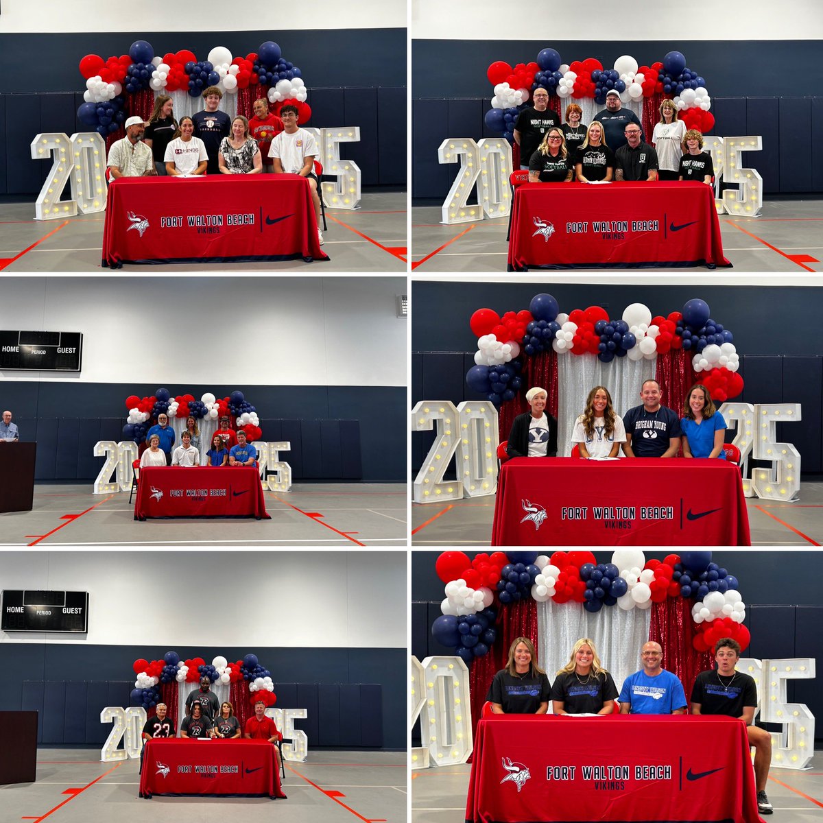 FWB_Athletics's tweet image. Great day honoring our student-athletes that are signing to play at the next level!! We are proud of you Vikings! #GRIT @FWB_SB @FWB_FB @fwb_gs @getthecoast