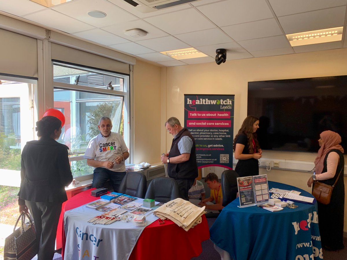 LeedsBRC's tweet image. A lovely sunny morning to welcome researchers, volunteers & public to #Clinicaltrialsday today @LeedsBRC with @CRF_Leeds
Looking forward to today’s research stalls, activities & workshops!
@NIHRresearch #BePartOfResearch #ICTD