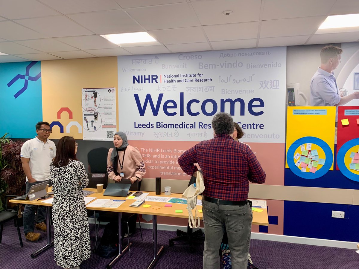 LeedsBRC's tweet image. A lovely sunny morning to welcome researchers, volunteers & public to #Clinicaltrialsday today @LeedsBRC with @CRF_Leeds
Looking forward to today’s research stalls, activities & workshops!
@NIHRresearch #BePartOfResearch #ICTD