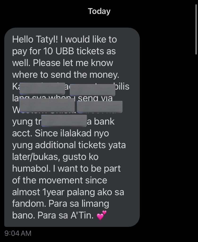 when it rains, it pours! 🥹❤️‍🔥 

three A’TIN sponsored more tickets for giveaway! 🥹 

grabe lakas ng esbi sainyo 🫵🫵 

#SB19 <a href="/SB19Official/">SB19 Official</a>