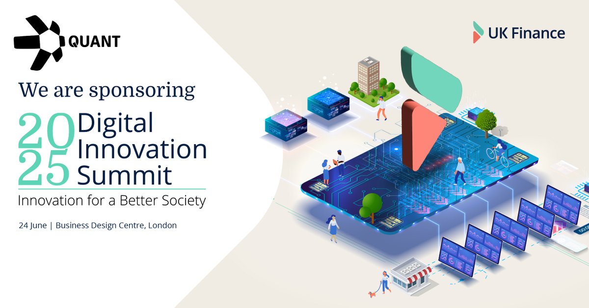 Quant (@quant_network) on Twitter photo We're delighted to be sponsoring <a href="/UKFtweets/">UK Finance</a>'s #DigitalInnovationSummit, where our Founder and CEO, <a href="/gverdian/">Gilbert Verdian</a>, will be moderating a panel titled 'Tokenised deposits: transforming financial settlement through innovation'.
Learn more and register for the event here: We're delighted to be sponsoring <a href="/UKFtweets/">UK Finance</a>'s #DigitalInnovationSummit, where our Founder and CEO, <a href="/gverdian/">Gilbert Verdian</a>, will be moderating a panel titled 'Tokenised deposits: transforming financial settlement through innovation'.
Learn more and register for the event here: