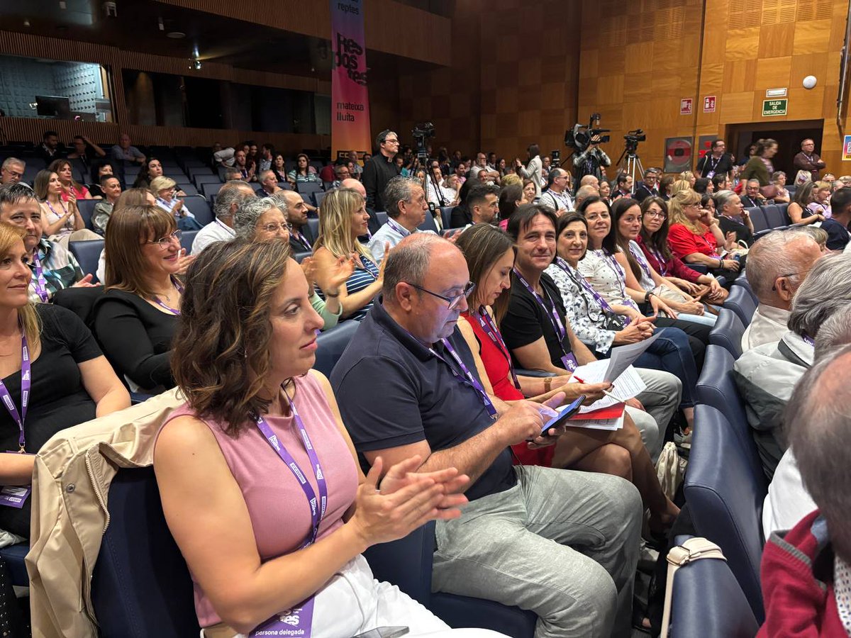 Jorge Lillo (@lilloestj) on Twitter photo Formamos parte de la delegación de la <a href="/Sanitat_CCOOPV/">FSS CCOOPV</a> en el XIII Congreso de <a href="/ccoopv/">CCOO País Valencià</a>
Es un orgullo poder participar en los debates para hacer de nuestro sindicato más fuerte #respostes Formamos parte de la delegación de la <a href="/Sanitat_CCOOPV/">FSS CCOOPV</a> en el XIII Congreso de <a href="/ccoopv/">CCOO País Valencià</a>
Es un orgullo poder participar en los debates para hacer de nuestro sindicato más fuerte #respostes