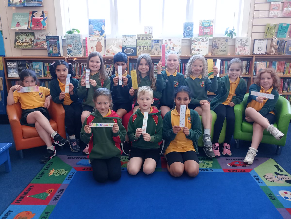 JordanhillSch's tweet image. We designed our own bookmarks because we love reading and visiting our school library!📚 #readingschool