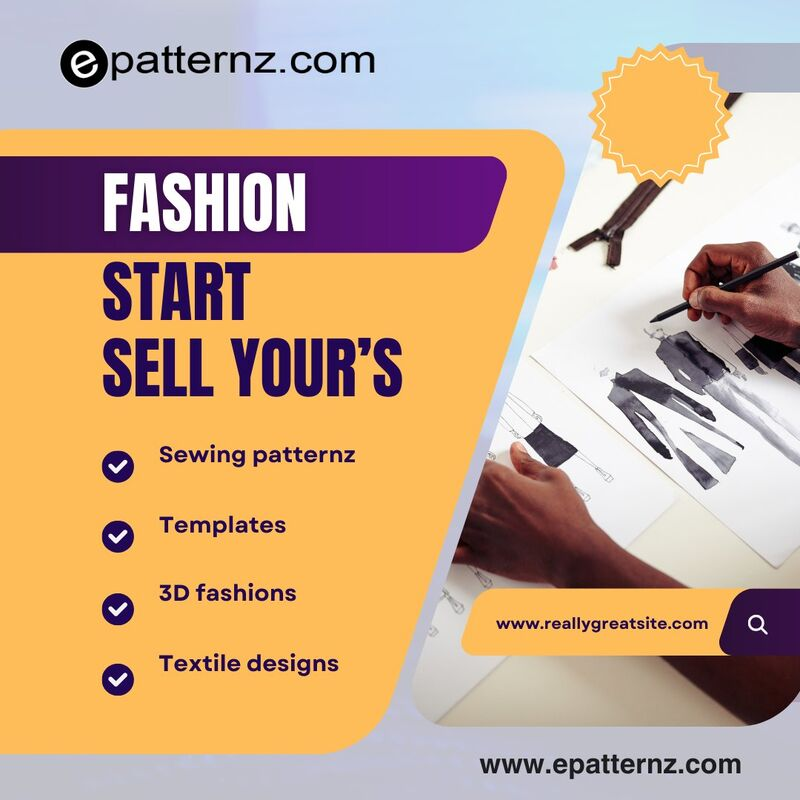 EpatternzC's tweet image. At epatternz.com, your designs aren’t just patterns; they’re the future of fashion. Sell your unique embroidery, sewing patterns, and 3D assets today!

Join Now: epatternz.com

#fashiondesign #digitalpatterns #Fashion #FashionDesigner #MakeMonet #Epatternz