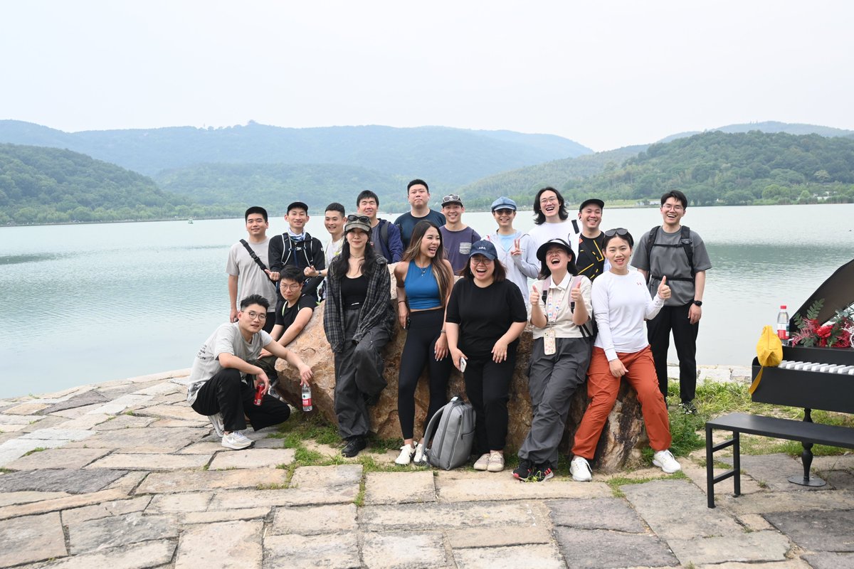 ekohe's tweet image. 🌿 Spring vibes with Team Ekohe Shanghai!
BBQ🔥 Hikes🥾 Games🎯 Views📸
A perfect day at Nanbei Lake to recharge, connect, and celebrate the journey together.
#Ekohe #TeamBuilding #SpringOuting