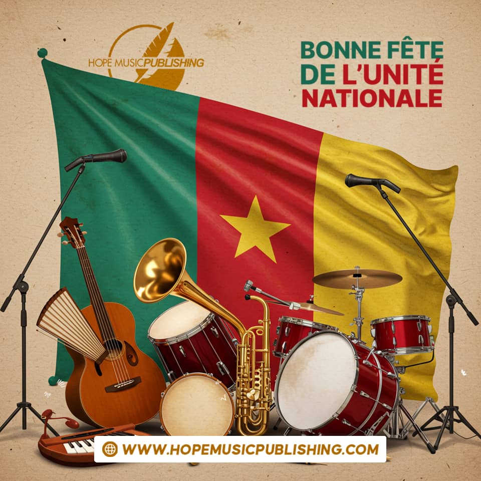 𝗝𝗼𝘆𝗲𝘂𝘀𝗲 𝗳ê𝘁𝗲 𝗱𝗲 𝗹'𝘂𝗻𝗶𝘁é à 𝘁𝗼𝘂𝘀 𝗹𝗲𝘀 𝗖𝗮𝗺𝗲𝗿𝗼𝘂𝗻𝗮𝗶𝘀 !

Que la musique continue de nous rassembler et de célébrer notre riche diversité. 🇨🇲🎶 #FêteDeLUnité #Cameroun #HopeMusicSoldier #MusiqueCamerounaise