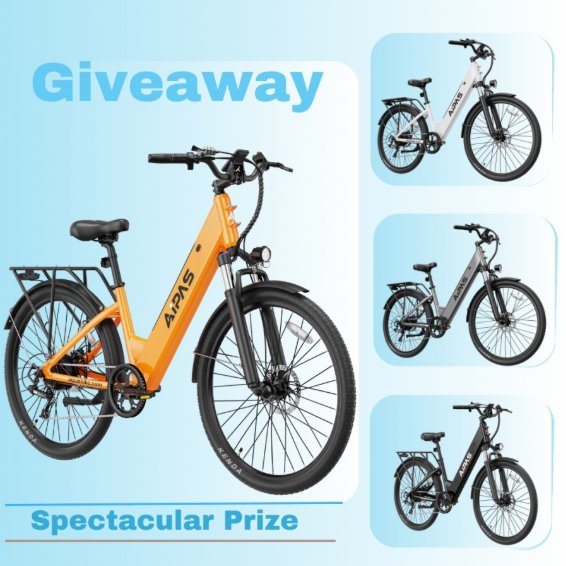 aipasebike's tweet photo. 🚴Aipasbike Father’s Day Giveaway
🎁Win a $1399 C1 XpressST Electric Bike!
📅Dates: May 21 – Jun 5 (CDT)
🏆Winner Announced: Jun 7
✅ How to Enter:
. Follow  us
. Join FB Group 
. Tag 3 friends
. Share publicly
Giveaway Entry
👉【https://t.co/UsZRe3YqCa】
#giveaway 
#FathersDay https://t.co/K2TLAcN7Ro