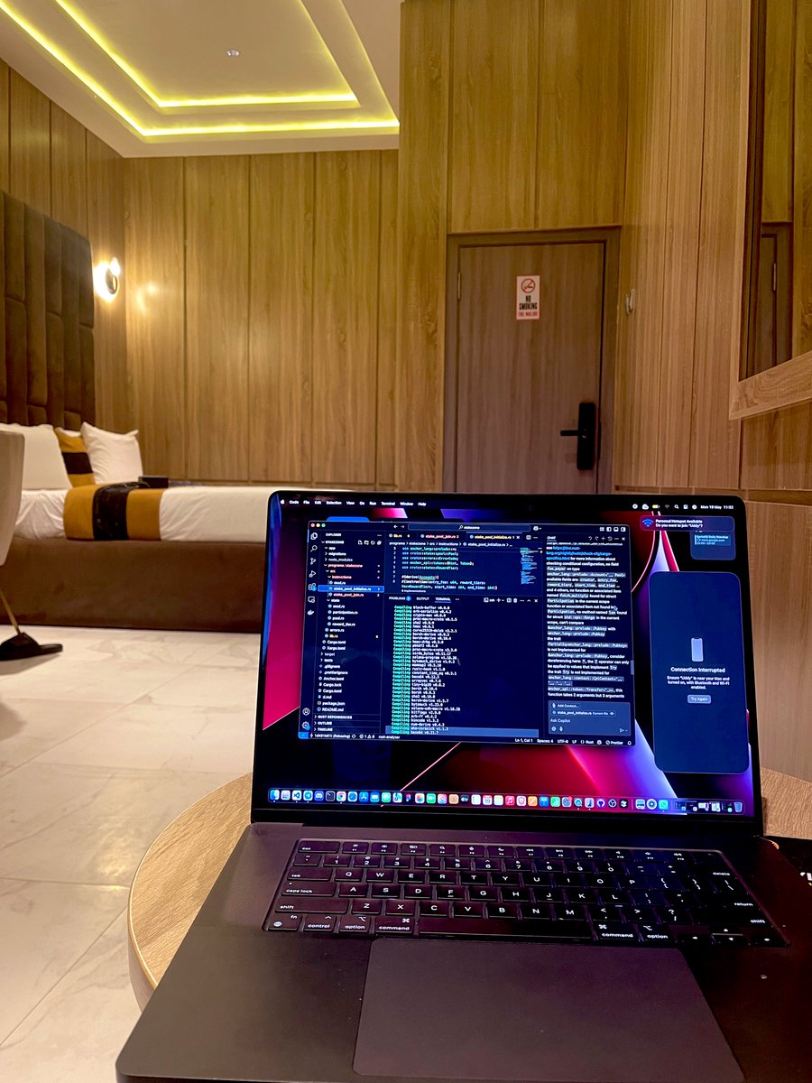 Udoka_AM's tweet image. - My name is Udoka,
- I’m a software developer,
- I build on SVM and rust based chains,
- Currently learning about blockchain security,
- Hold a BSc. Ed. in computer sciences
- Actively looking out for DevRel roles
Let’s Connect 🤝