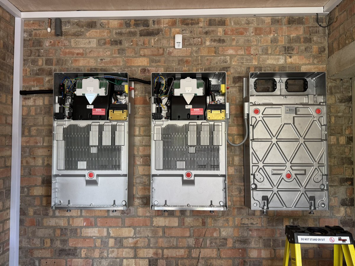 wingenergy's tweet image. Another successful install completed!
We recently completed a Tesla DC expansion for a valued client, fully installed and commissioned in just 2 hours.
No delays, no faffing — just efficient work and one very happy customer
#TeslaDC #EVCharging #SolarEnergy #SmartPower #Tesla