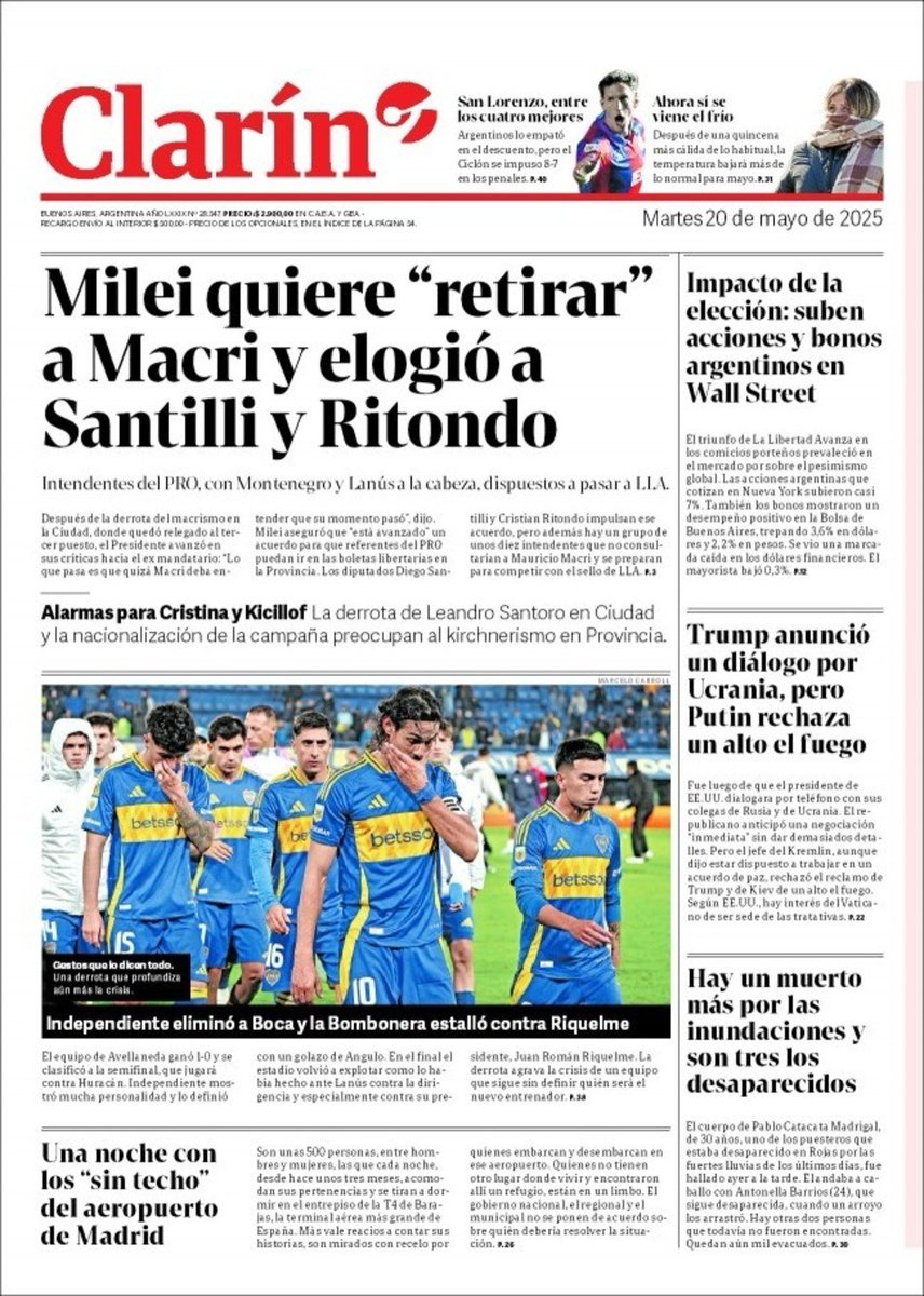 Clarín tweet media