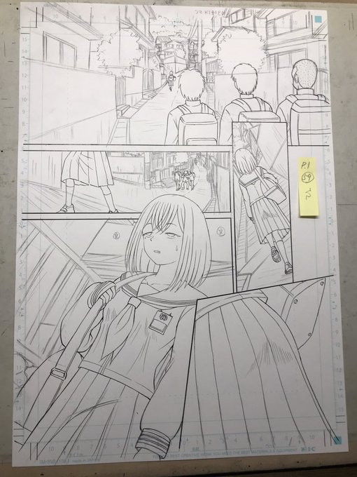 【背景作画】巨大戦艦2隻はこんなん感じです。内1隻は戦闘力(邪魔臭度)59_φ(T_T)死ぬるわーーー_φ。゜(゜'Д`゜)゜。某   。゜(゜'Д`゜)゜。遥     わーーーーん _φ(‾∀‾;)某 (‾∀‾;)遥やれるだけ やってみましょう 