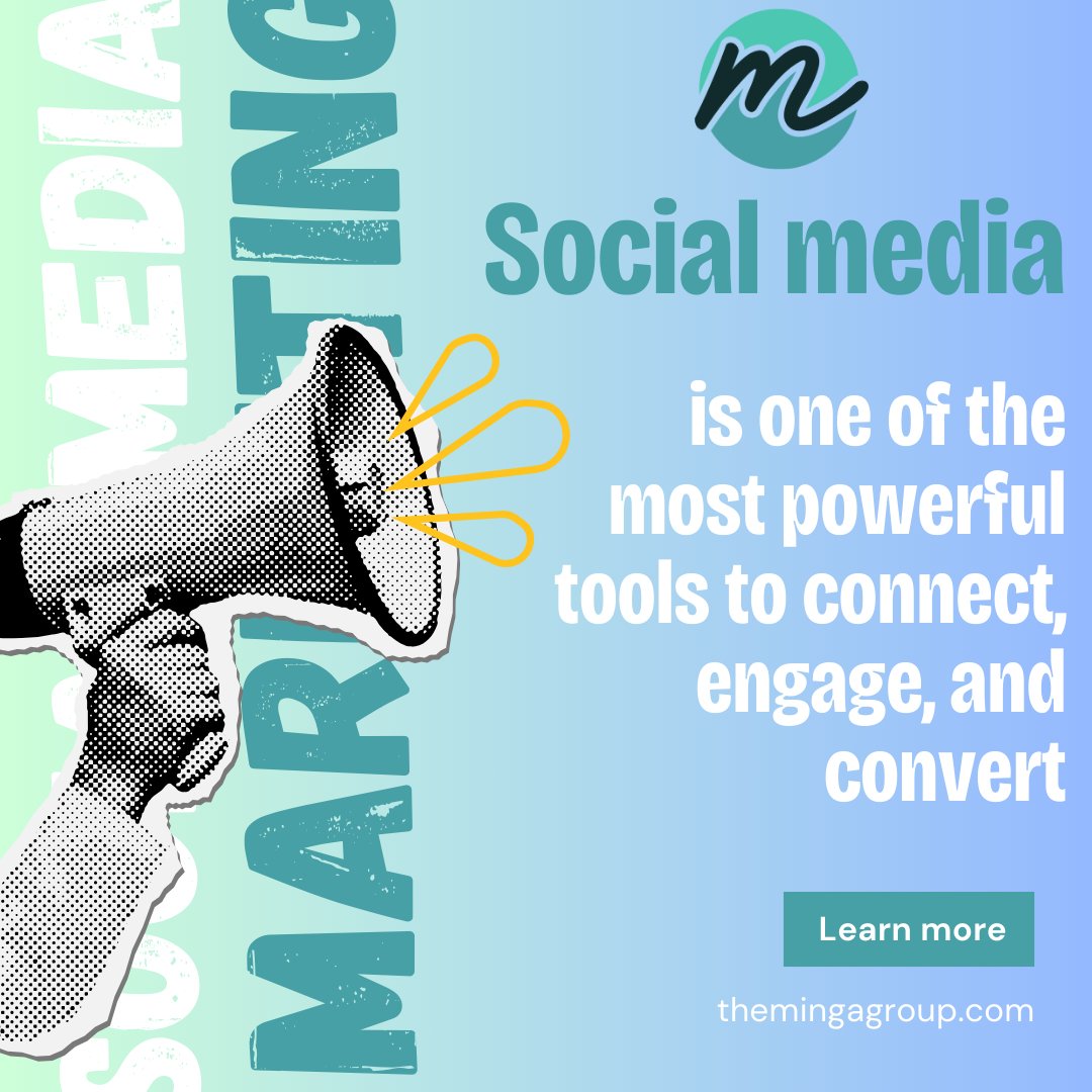 MingaGroup_'s tweet photo. Social media is one of the most powerful tools to connect, engage, and convert.

✨ Reach thousands.
✨ Build trust.
✨ Turn followers into loyal customers.

Don't just post, strategize, engage, and grow.
Let us help you make it happen. 💼📈

#MarketingTips #DigitalGrowth https://t.co/lzUde5k1il