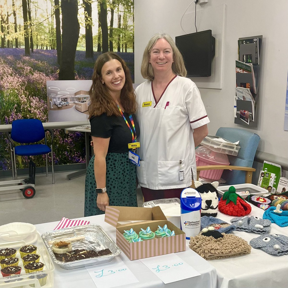 Cheltenham and Gloucester Hospital Charity (@cghospcharity) on Twitter photo ๐ฐ๐งถ Head on down to the Gloucestershire Oncology Centre for some tasty treats and natty knits! ๐งถ ๐ฐ
Canโt make it but would still like to support our amazing Radiotherapy Team with a donationโฆyou can visit their JustGiving page at justgiving.com/page/gloshospiโฆ ๐
<a href="/gloshospitals/">Gloucestershire Hospitals NHS Foundation Trust</a> ๐ฐ๐งถ Head on down to the Gloucestershire Oncology Centre for some tasty treats and natty knits! ๐งถ ๐ฐ
Canโt make it but would still like to support our amazing Radiotherapy Team with a donationโฆyou can visit their JustGiving page at justgiving.com/page/gloshospiโฆ ๐
<a href="/gloshospitals/">Gloucestershire Hospitals NHS Foundation Trust</a>