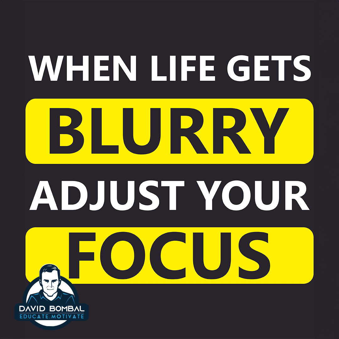 davidbombal's tweet photo. When life gets blurry, adjust your focus.

#DailyMotivation #inspiration #motivation #bestadvice #lifelessons #changeyourmindset https://t.co/tJj9JXEHkC