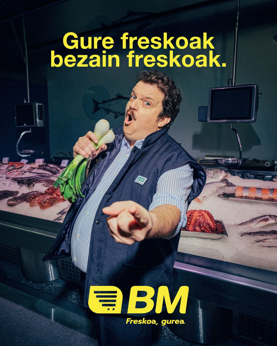 BM Supermerkatuetan, gure freskoak bezain freskoak gara guztiok

#FreskoaGurea