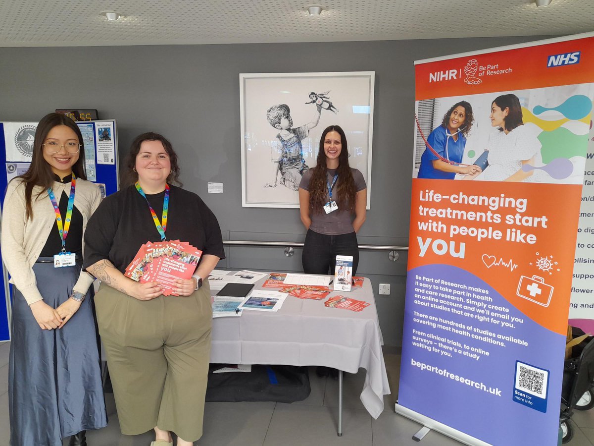 Health Research | Southampton (@uhsftresearch) on Twitter photo Life-changing treatments start with people like you!
Today is International Clinical Trials Day and we are at the <a href="/UHSFT/">University Hospital Southampton π</a> entrance sharing how you can #BePartOfResearch.
π bepartofresearch.nihr.ac.uk/join
#CTD2025 Life-changing treatments start with people like you!
Today is International Clinical Trials Day and we are at the <a href="/UHSFT/">University Hospital Southampton π</a> entrance sharing how you can #BePartOfResearch.
π bepartofresearch.nihr.ac.uk/join
#CTD2025