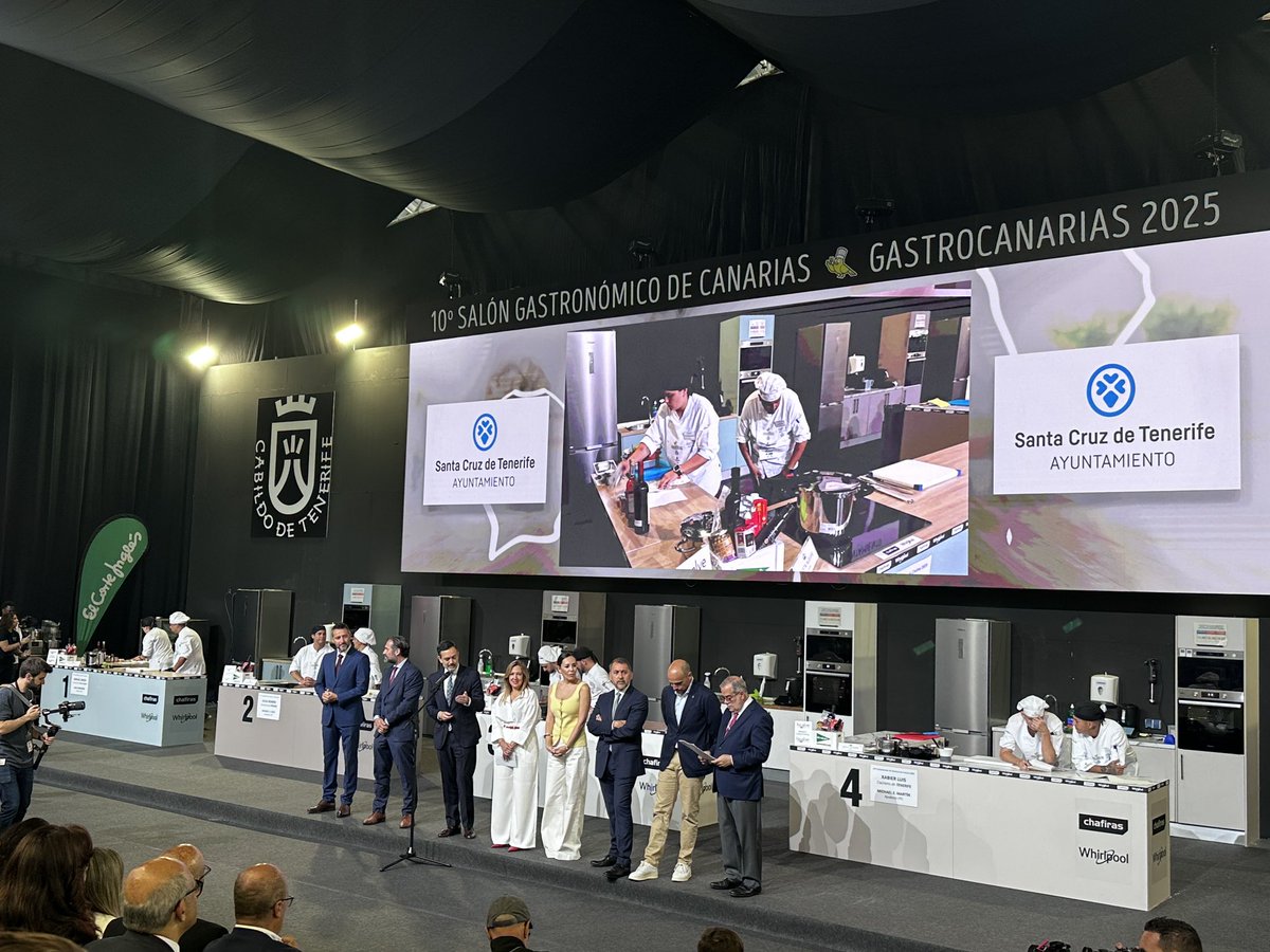 Se inaugura <a href="/GastroCanarias/">GastroCanarias</a> en su 10 edición … una cita obligada de la #Hosteleria en #Canarias en <a href="/recintoferialtf/">RecintoFerialTf</a>
