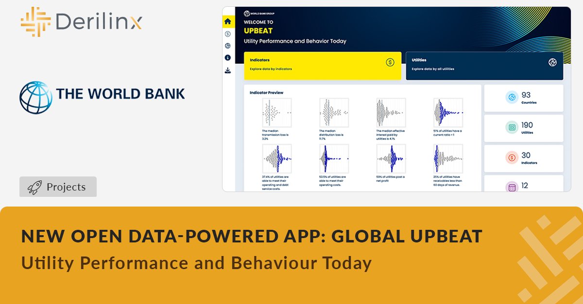 Derilinx (@derilinx) on Twitter photo 🚀 Excited to share the latest evolution of the <a href="/WorldBank/">World Bank</a> #UPBEAT initiative: #GlobalUPBEAT platform! An #OpenData platform to track #UtilityPerformance across countries & support a sustainable energy future. 👉 bit.ly/43mVZv5
<a href="/WBG_Energy/">World Bank Energy</a> #PowerSector #EnergyInnovation 🚀 Excited to share the latest evolution of the <a href="/WorldBank/">World Bank</a> #UPBEAT initiative: #GlobalUPBEAT platform! An #OpenData platform to track #UtilityPerformance across countries & support a sustainable energy future. 👉 bit.ly/43mVZv5
<a href="/WBG_Energy/">World Bank Energy</a> #PowerSector #EnergyInnovation