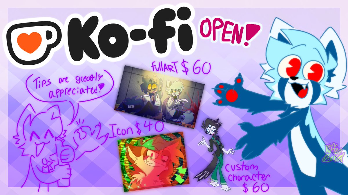 COMMS OPEN 🎋Inky Boy🎋 tweet media