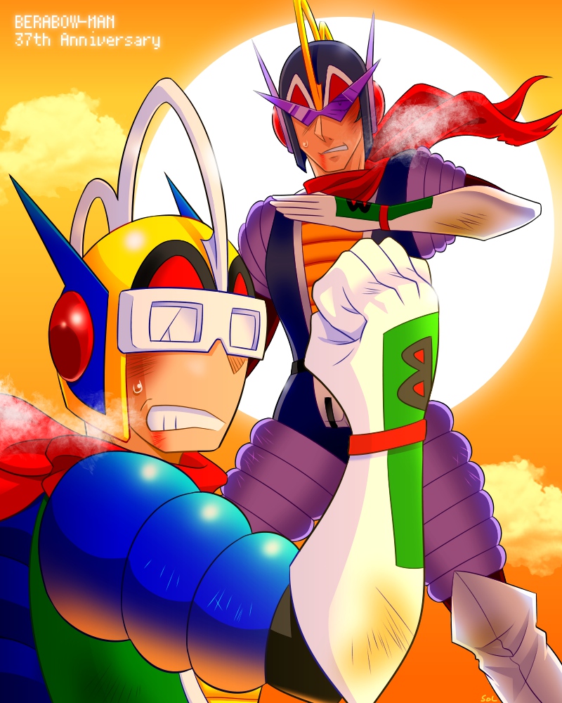 sinobi_com's tweet image. ベラボーマンとブラックベラボーのガチバトルを可能な限りカッコよく描こうとした絵
ベラボーマン37周年おめでとうございます🥳🎉
#超絶倫人ベラボーマン #ナムコ