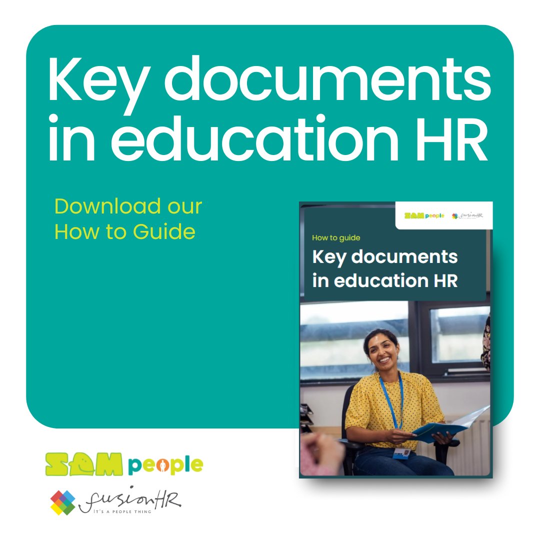 In education, HR professionals rely on various guidance and legislative documents to manage their staff effectively. 

These documents help us navigate legal and ethical considerations.

Understand some of the most important ones in education HR: hubs.li/Q03mYkQP0