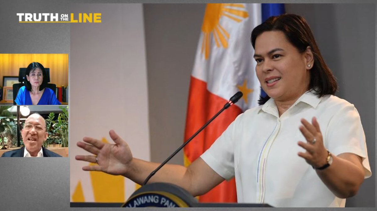 PhilippineStar's tweet photo. 'ANG MGA DUTERTE, GAGANTI 'YAN'
Llamas on VP Sara Duterte's "bloodbath" remark: Kahit passive-aggressive 'yung presidente, iba 'yung character ng mga Duterte. Gaganti 'yan lalo na sa nangyari sa kanila. #TruthOnTheLine #BilangPilipino2025 #Election2025 #ElectionPH
WATCH: https://t.co/Wtns40LS6a