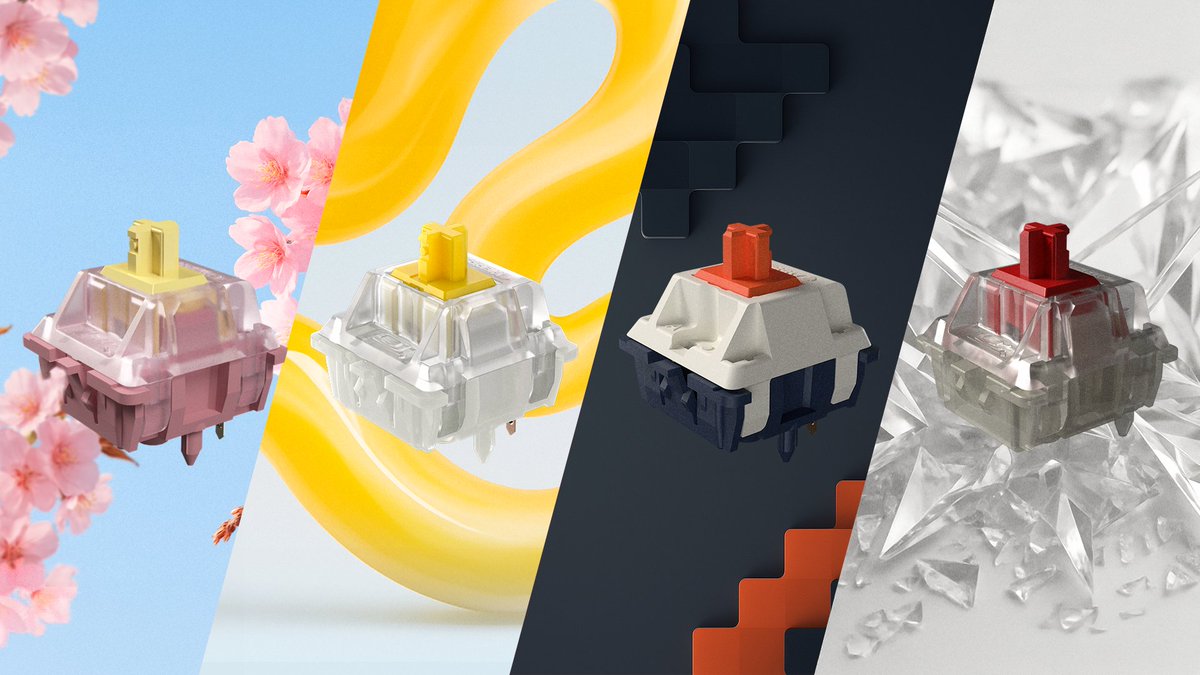 Taking a big step forward in switch innovation – now engineering across three advanced platforms: MX (mechanical), MK (magnetic), and IK (inductive).

Unveiling the all-new CHERRY IK inductive switch, plus our new CHERRY MX switches at #computex2025.

 🔗bit.ly/4kw1RJH