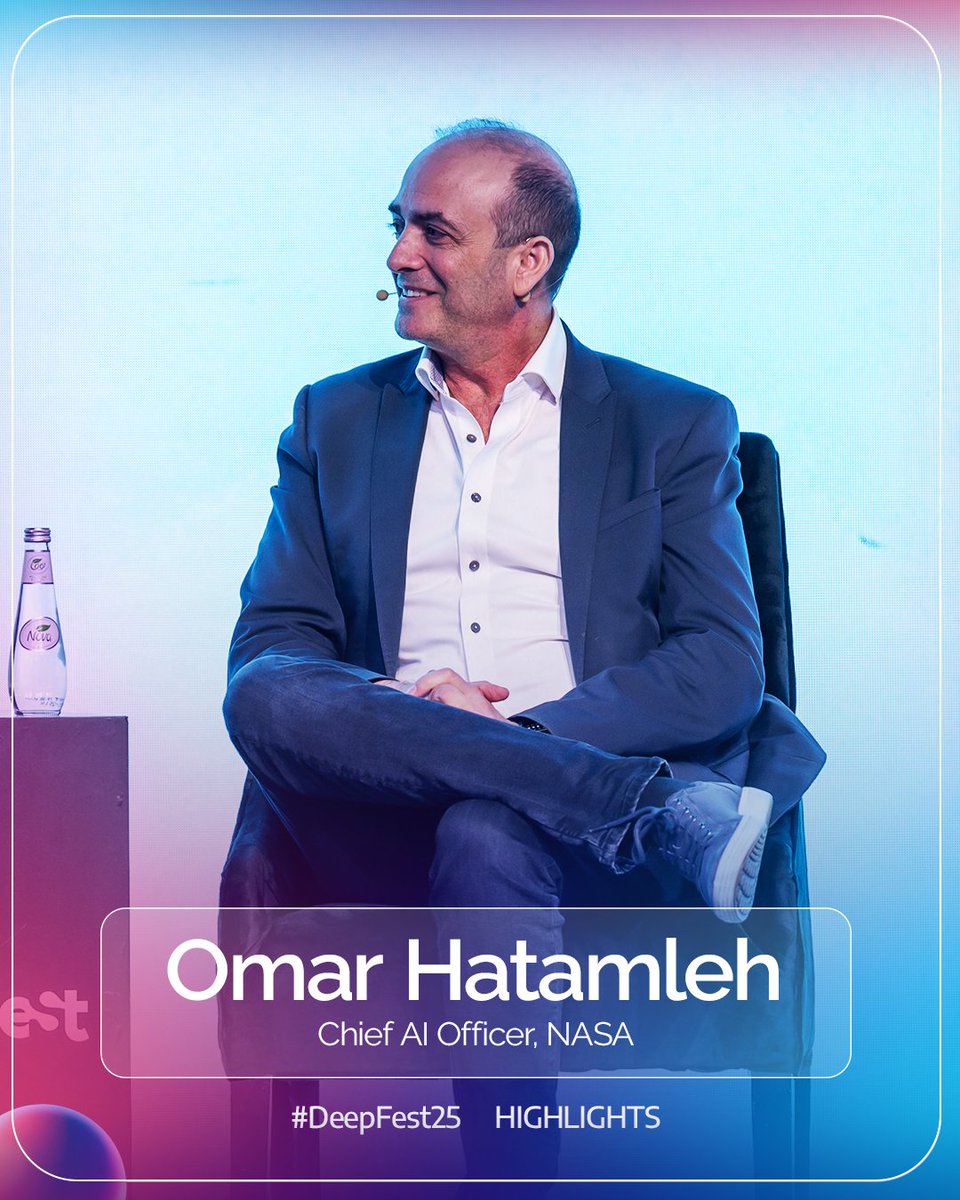 On the DeepFest Main Stage this year, Omar Hatamleh, Chief AI Officer at NASA, unpacked the promises and pitfalls of AI, and how it’s shaping the future of our society.

From ethical challenges to world-changing opportunities, his session sparked conversations we need to be