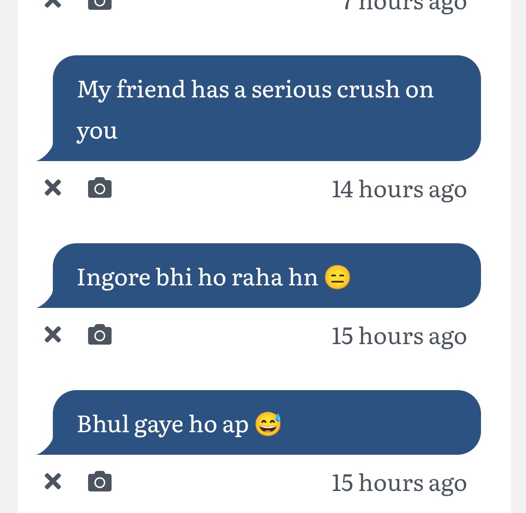 1: ahan.... Mention him
phir m btati hun usko hospital Le kr jao ya mery ghar Lao
2: tou smjhy
3: Haan shayed