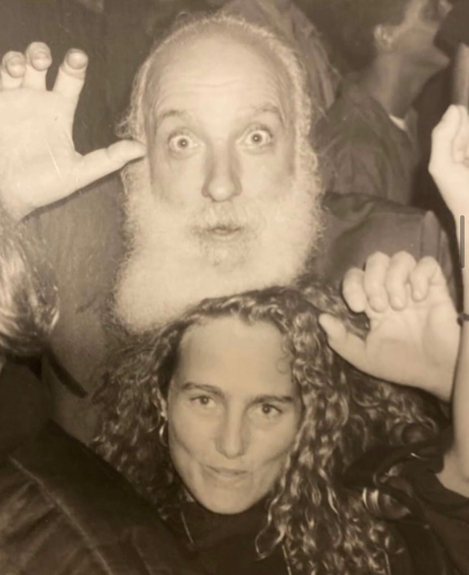 ‘Me and Nino at Pacha 1987’

Nino (aka Father Christmas aka Captain Birdseye aka Uncle Albert aka Lionel Melie) was a proper Ibiza legend. He turned up at Pacha one night in the Seventies, liked the music that much that he went every day it was open for the rest of his life.