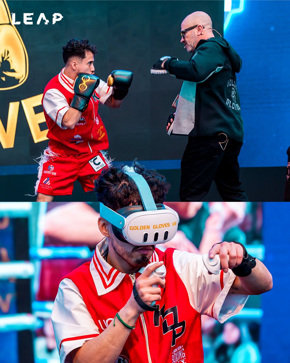 Live tech demos that pack a punch 😉 

#LEAP25 #IntoNewWorlds