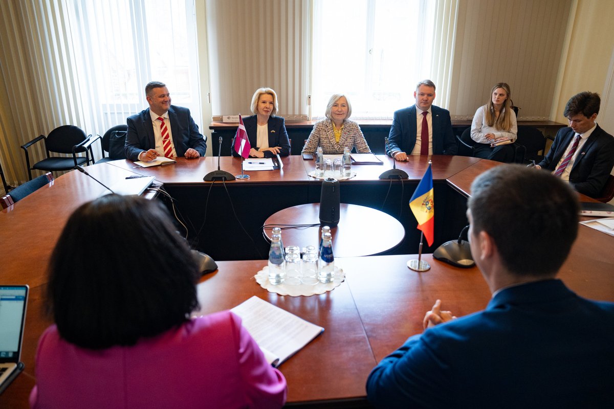 Mihai Popșoi (@mihaipopsoi) on Twitter photo 🇲🇩🇱🇻In Riga, I Met <a href="/IMurniece/">Ināra Mūrniece</a>, Chair of the Foreign Affairs Committee of the Saeima.
We focused on Moldova’s EU progress, regional security & Latvia’s steadfast support in our European journey. 🇲🇩🇱🇻In Riga, I Met <a href="/IMurniece/">Ināra Mūrniece</a>, Chair of the Foreign Affairs Committee of the Saeima.
We focused on Moldova’s EU progress, regional security & Latvia’s steadfast support in our European journey.